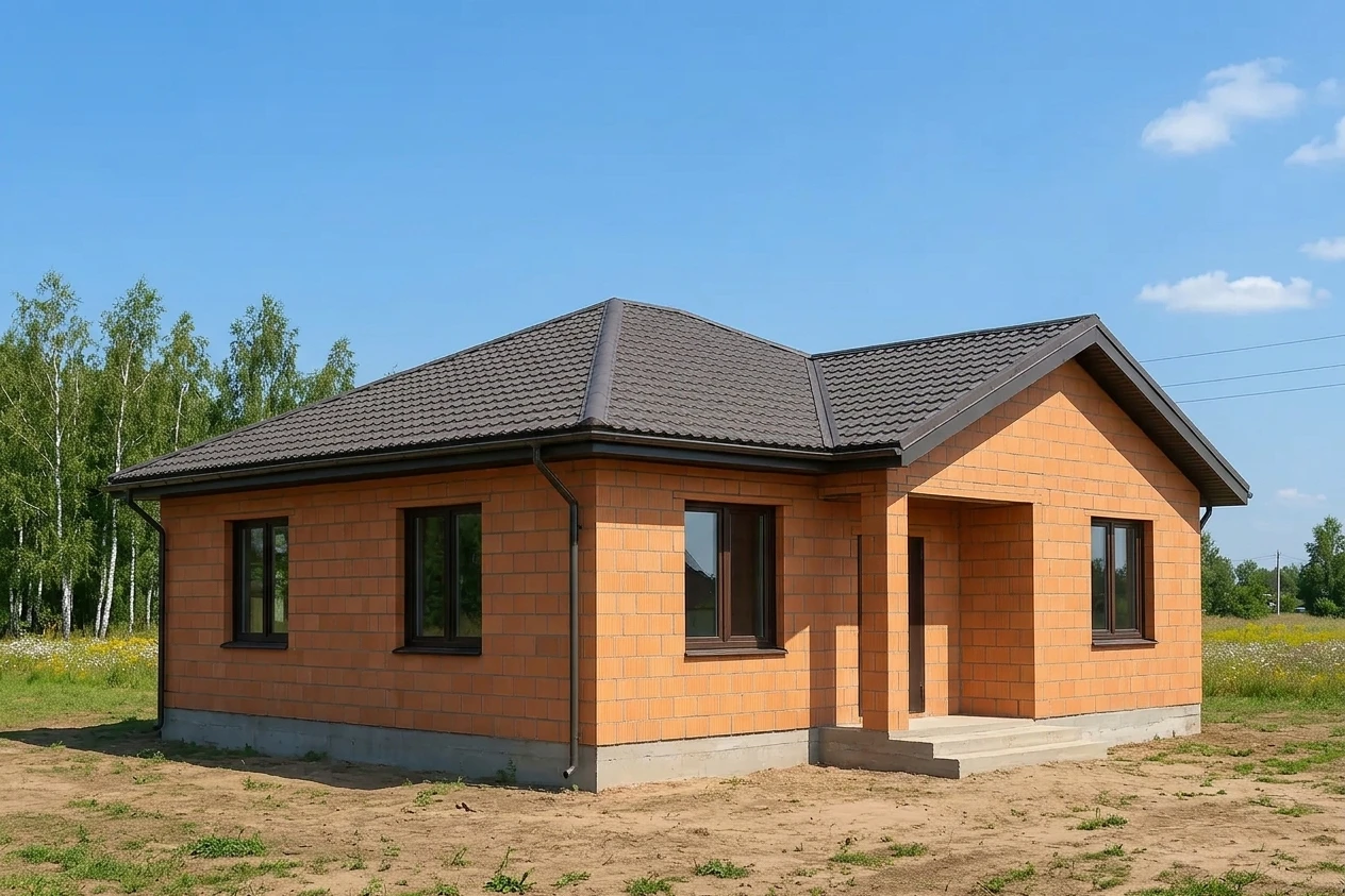 Дом из керамических блоков